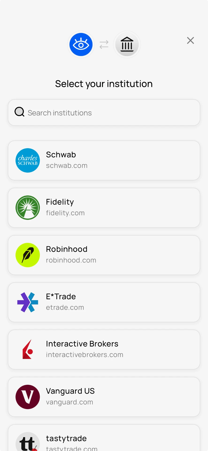 Secure QR Invitations screen
